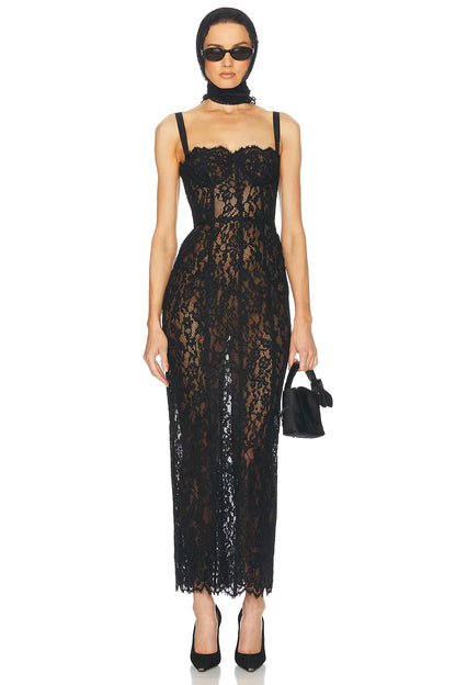 Bodycon Sleeveless Maxi Dress