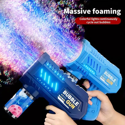 Automatic bubble gun
