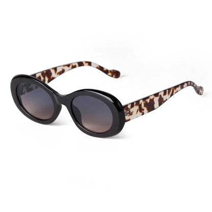 ZXIAC Oval Frame Vintage Sunglasses