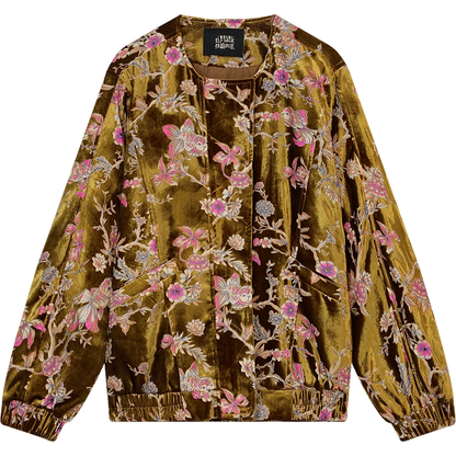 Gold Velvet Jacket