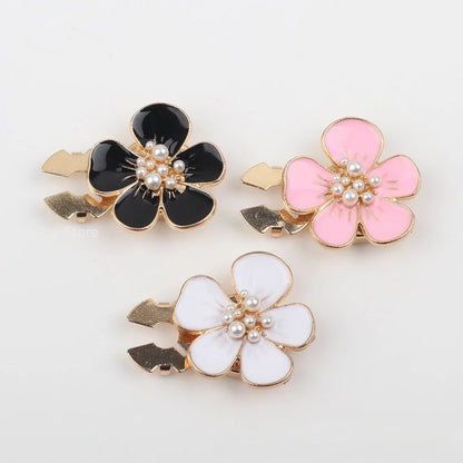 Pearl Camellia Cufflink