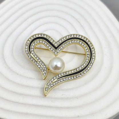 Pearl Love Brooch