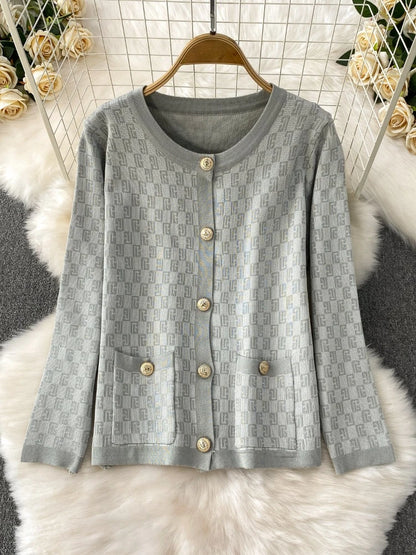 Plaid Jacket & Pants Set