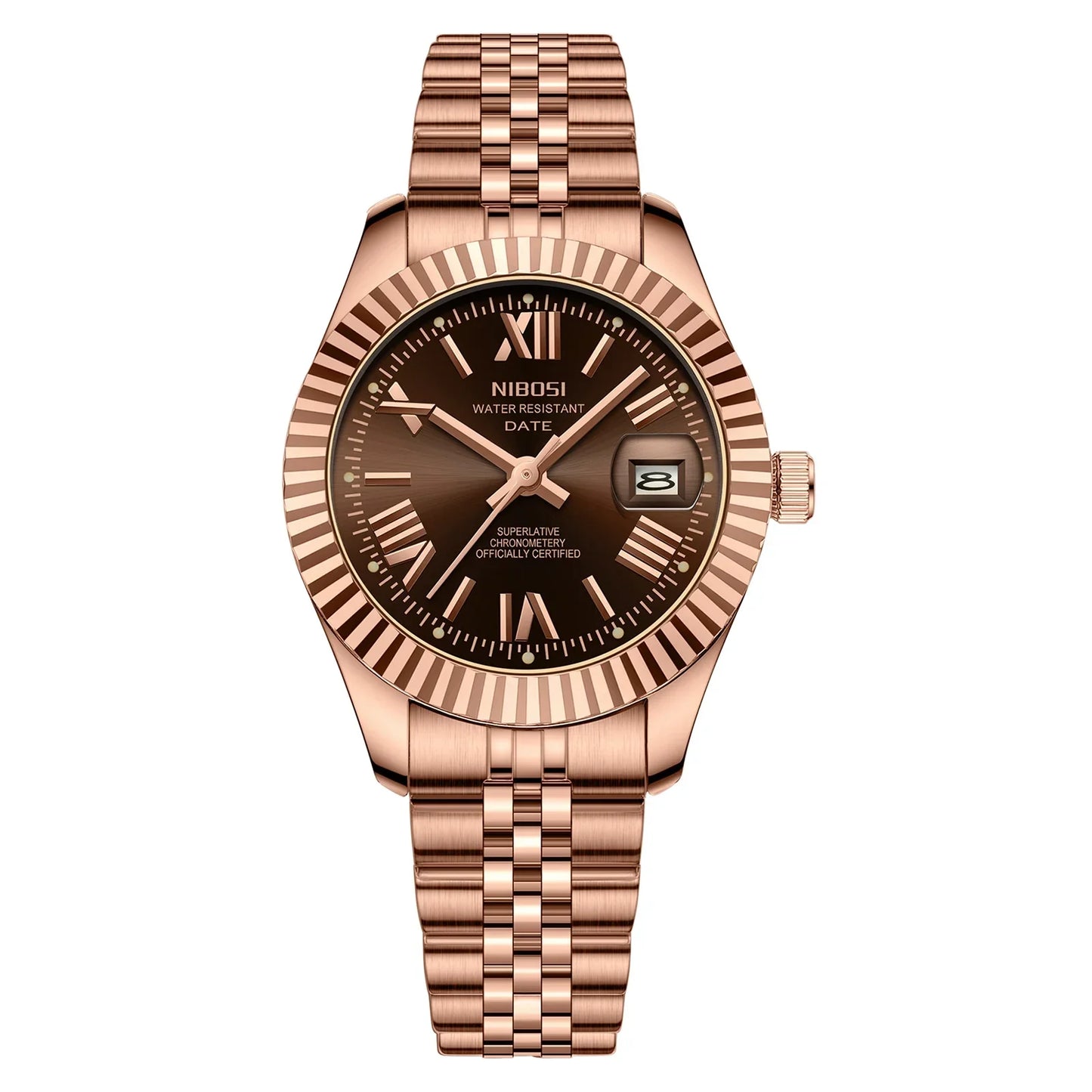 Elegant Gold Quartz Women’s Watch