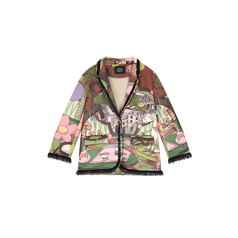 Boho Fringe Cardigan