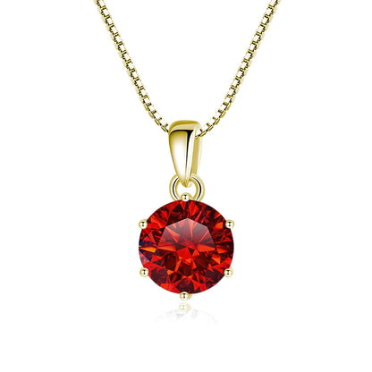 Moissanite Pendant Necklace