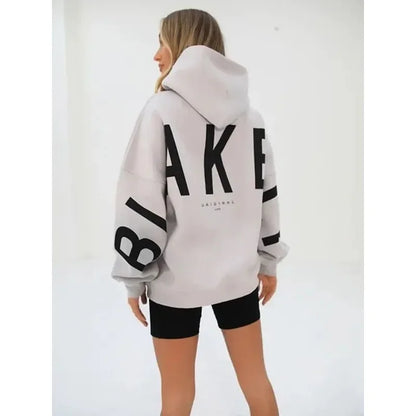 Thick White Winter Hoodie