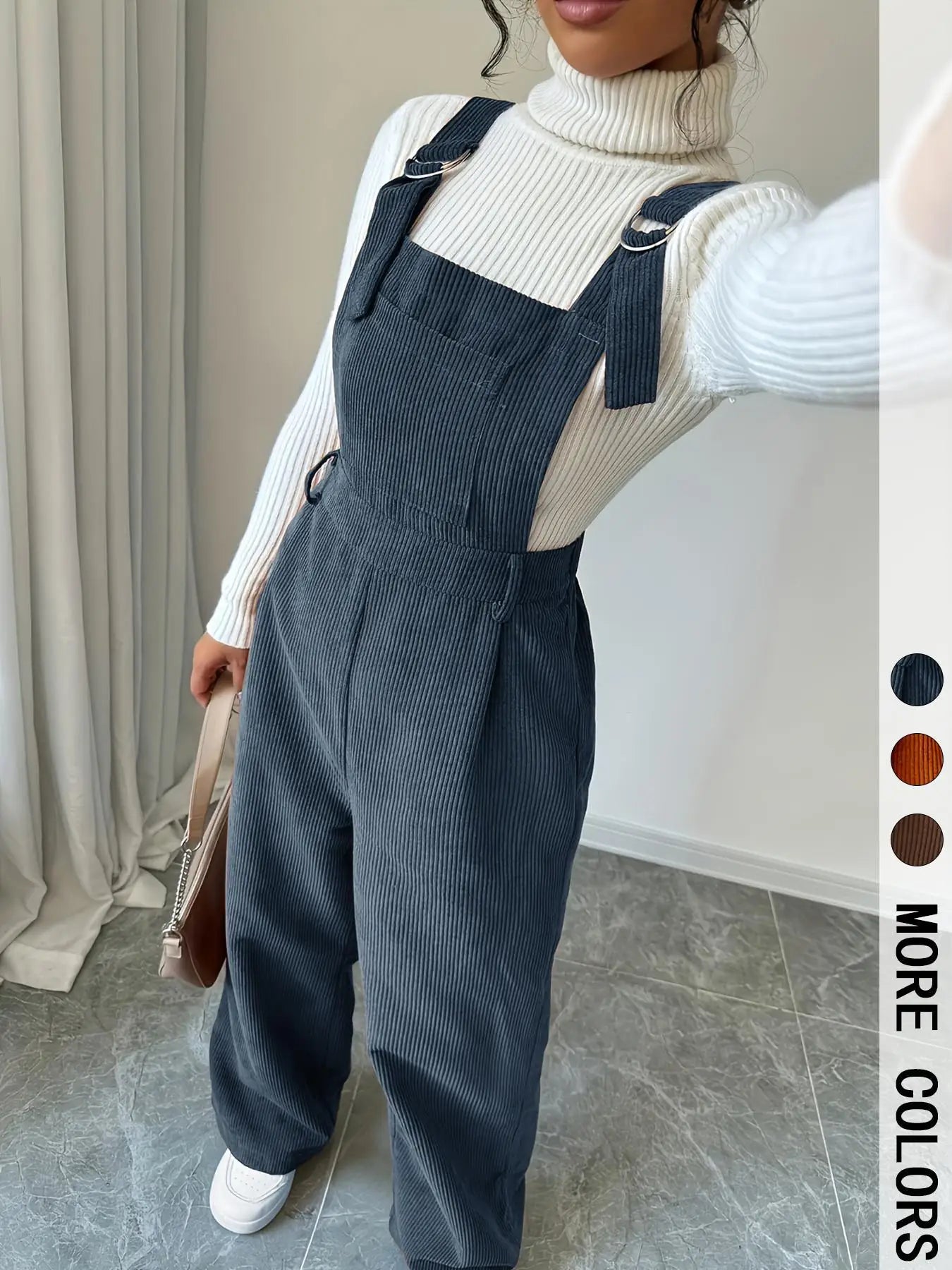 Corduroy Wide Pants