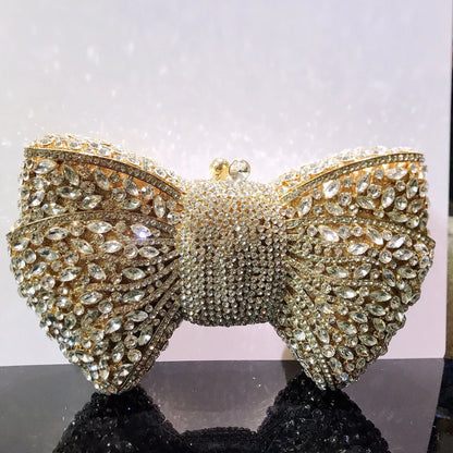 Rhinestone Evening Clutch Purse