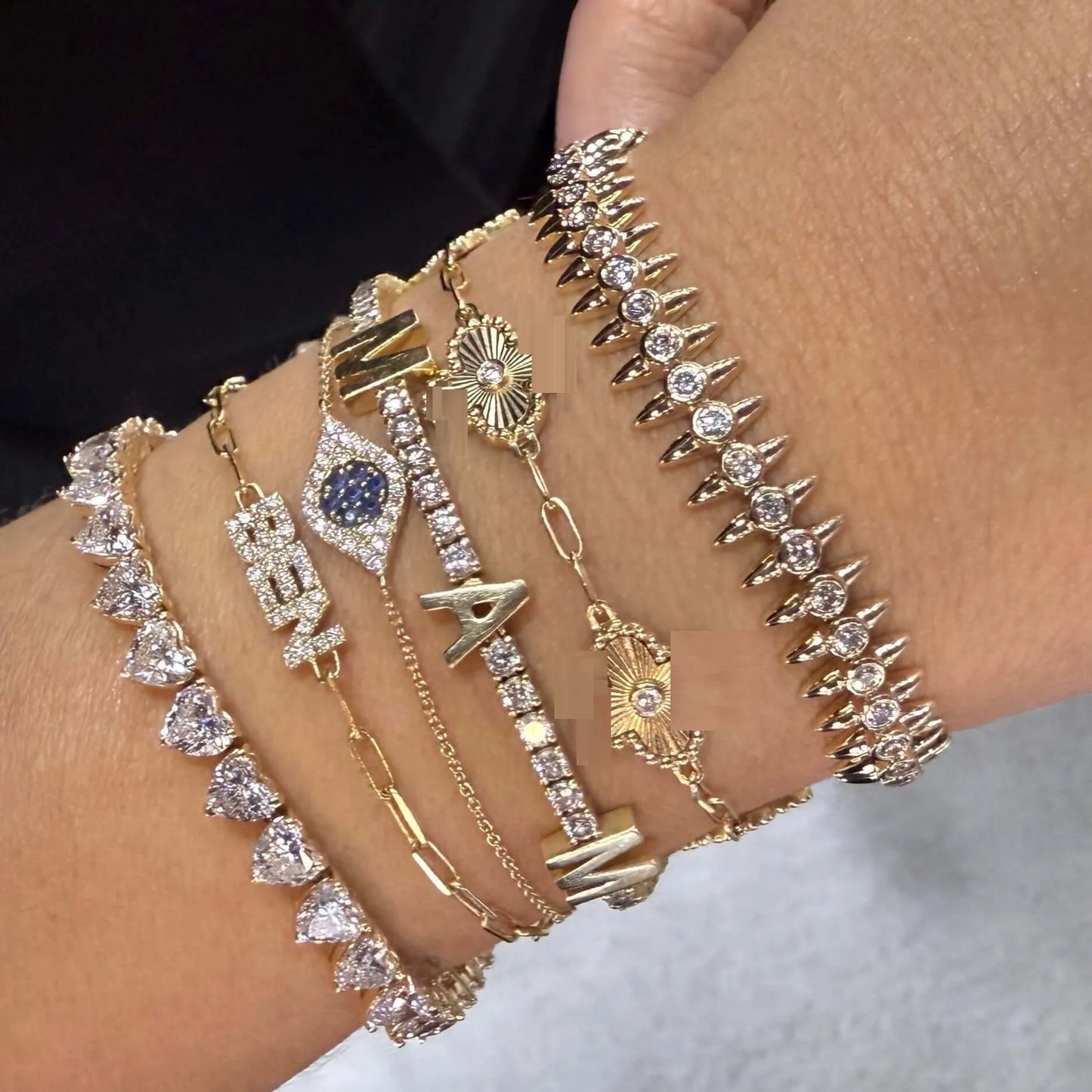 CZ Spike Bracelet