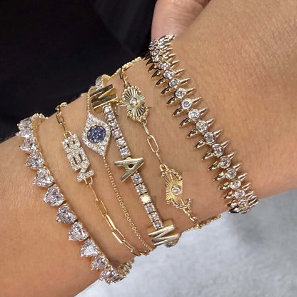 CZ Spike Bracelet