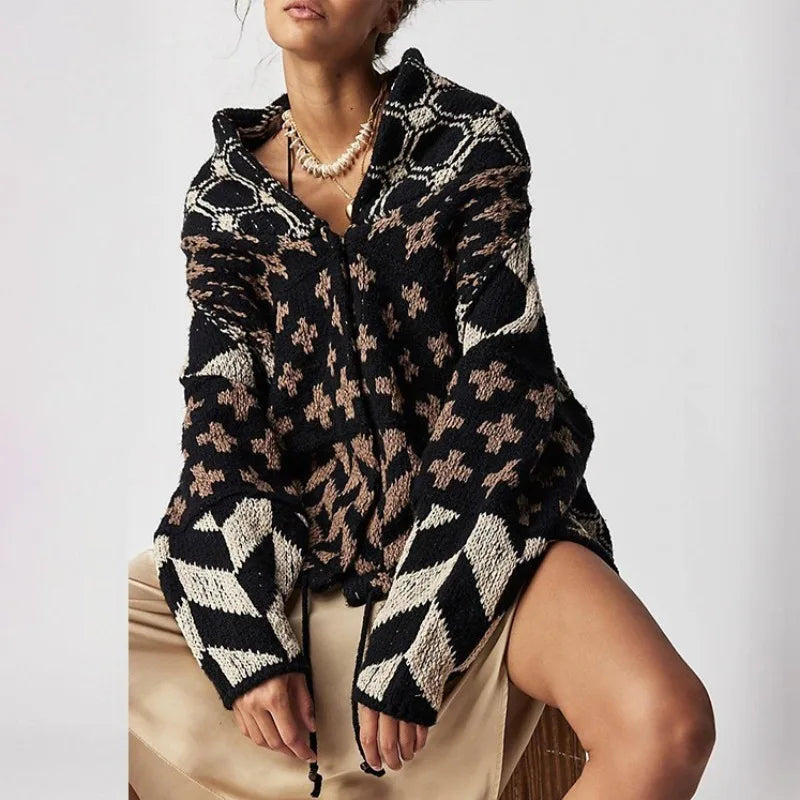 Ethnic Embroidery Sweater