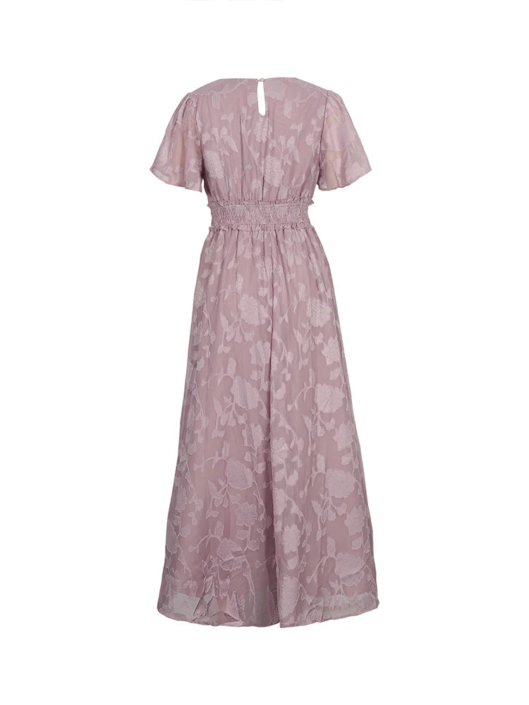 V-Neck Maxi Summer Dress