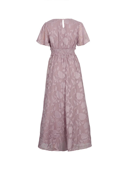 V-Neck Maxi Summer Dress