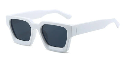 Steampunk square sunglasses