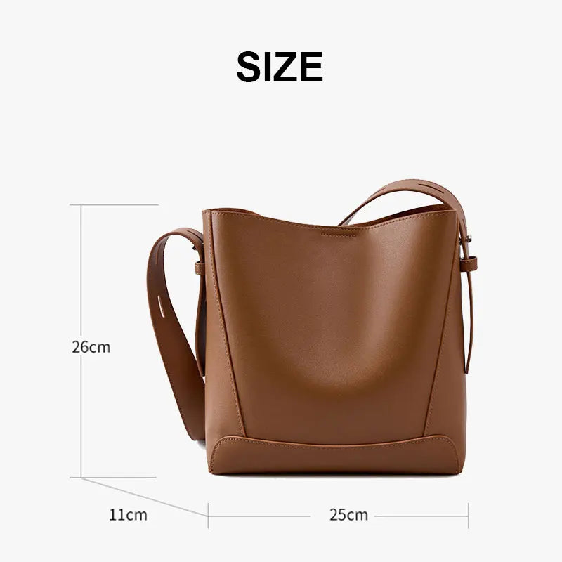 Cowhide Bucket Bag