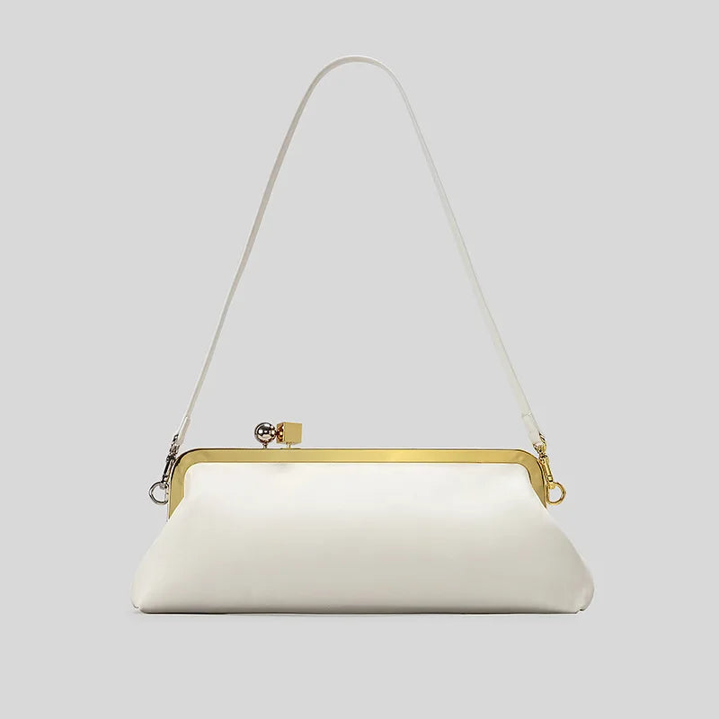 Long Kiss Lock Clutch