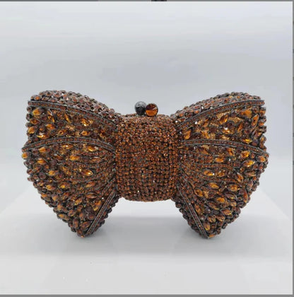 Rhinestone Evening Clutch Purse