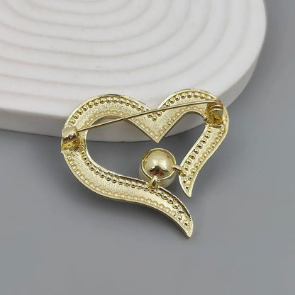 Pearl Love Brooch