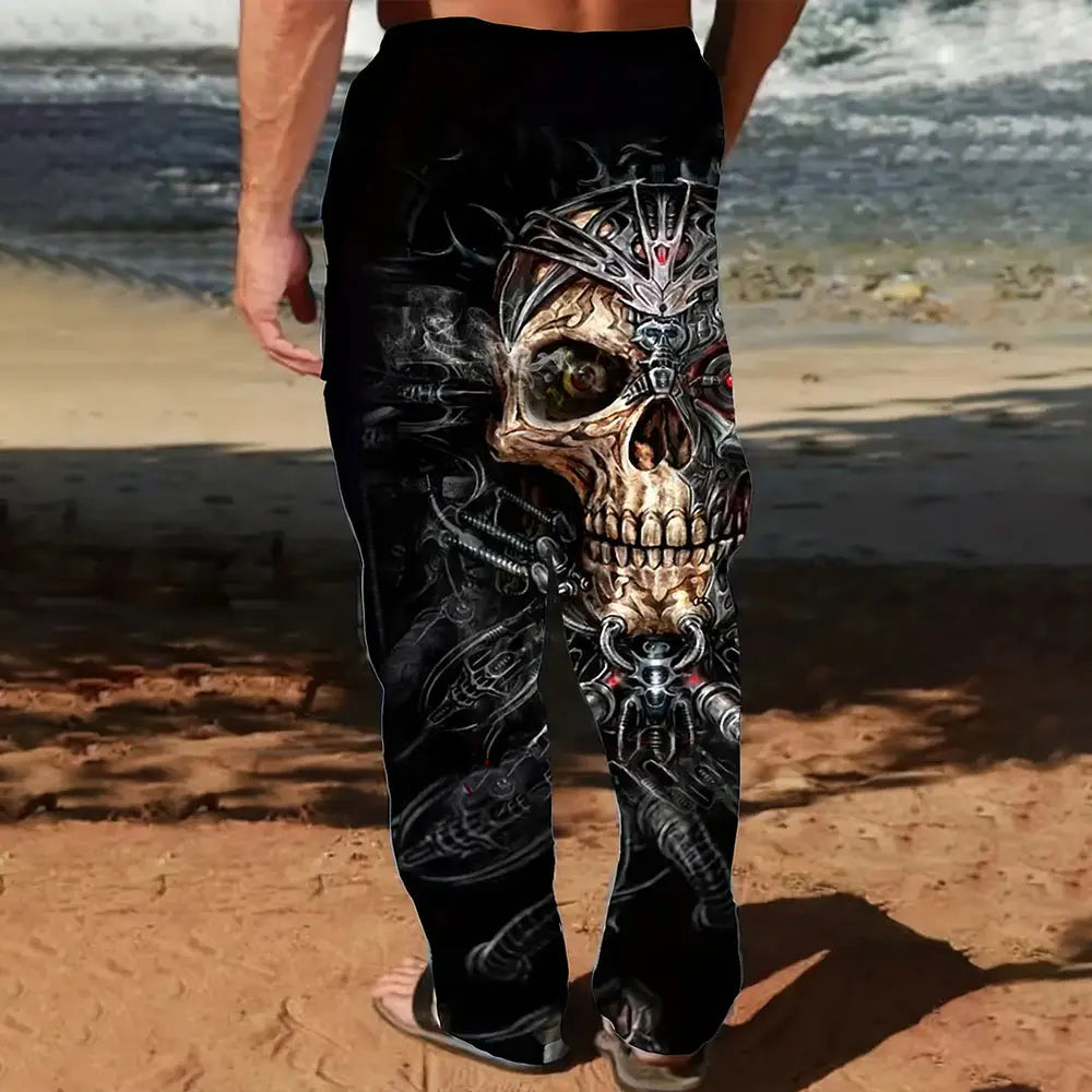 Lion print sweatpants