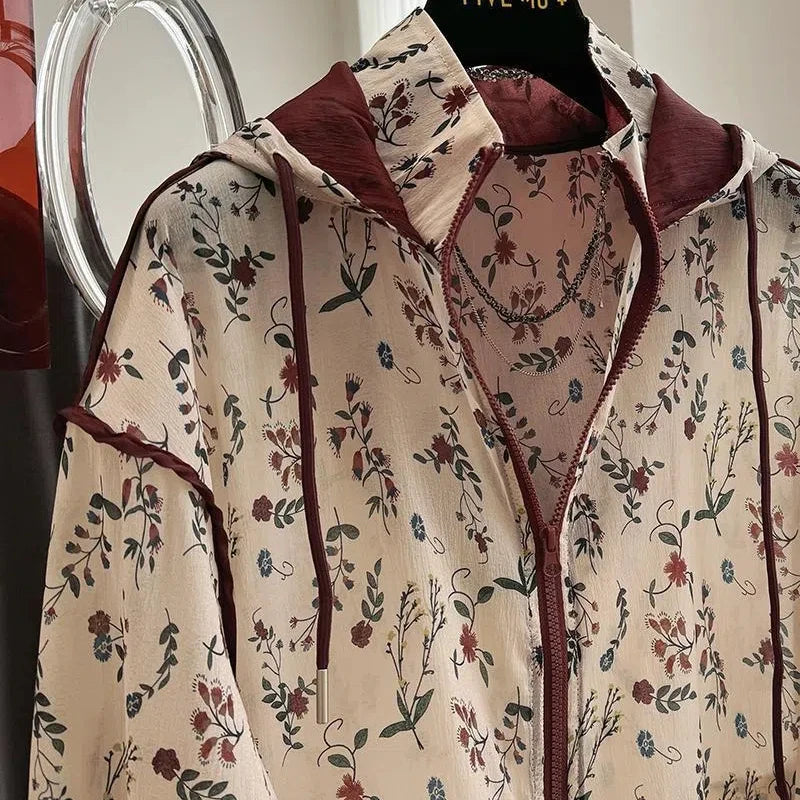 Hooded Patchwork Jacket