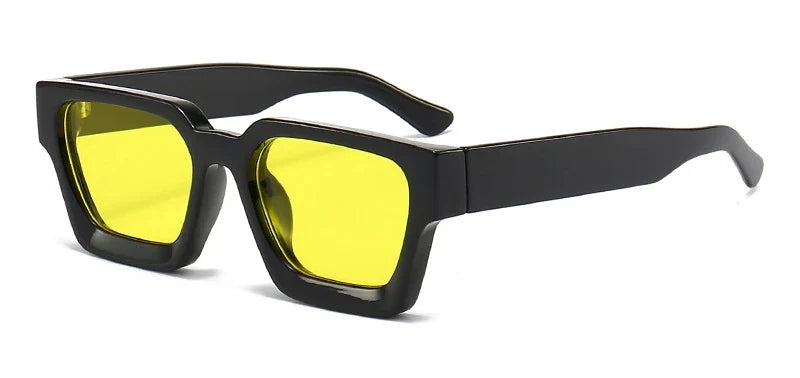 Steampunk square sunglasses