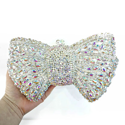 Rhinestone Evening Clutch Purse