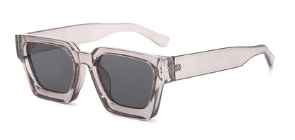 Steampunk square sunglasses