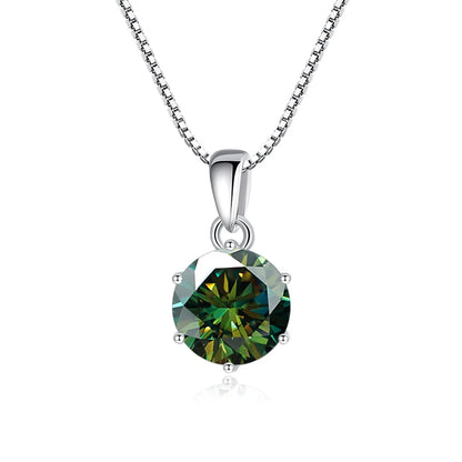 Moissanite Pendant Necklace