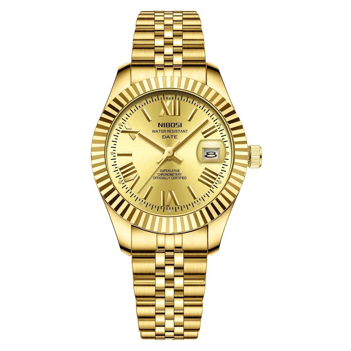 Elegant Gold Quartz Women’s Watch