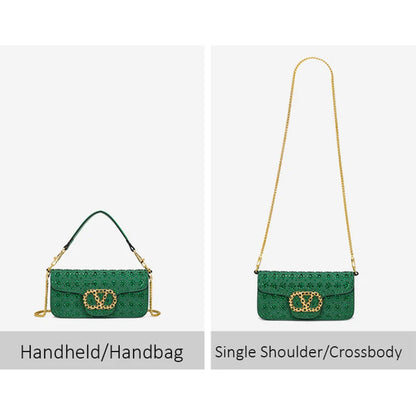 VM FASHION KISS Diamond-Embellished Women’s Handbag