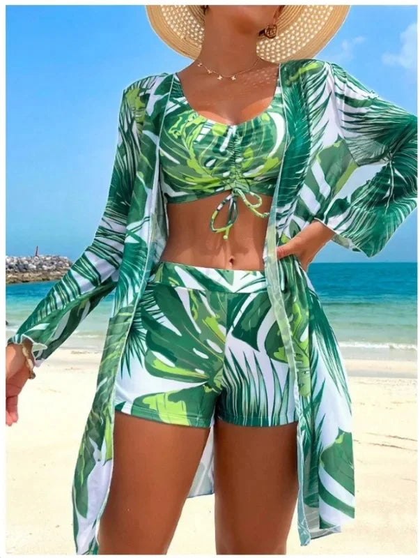 Maple Leaf Bikini Set