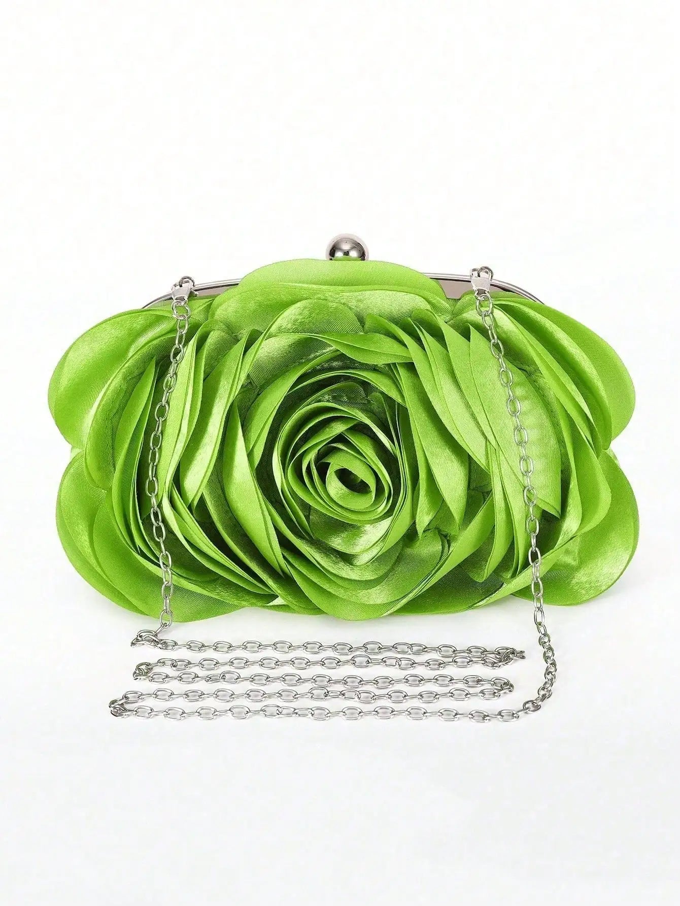 Floral Evening Clutch Bag
