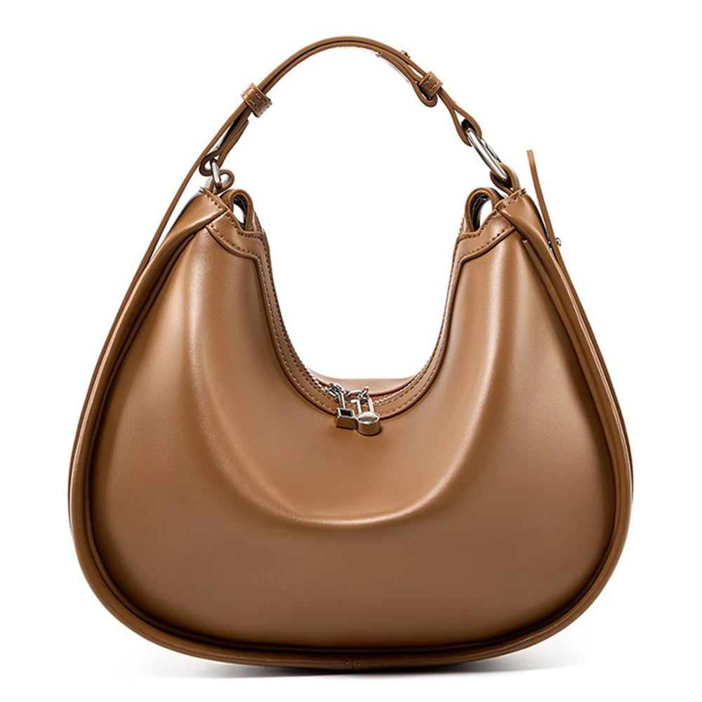 Premium Leather Hobo Bag