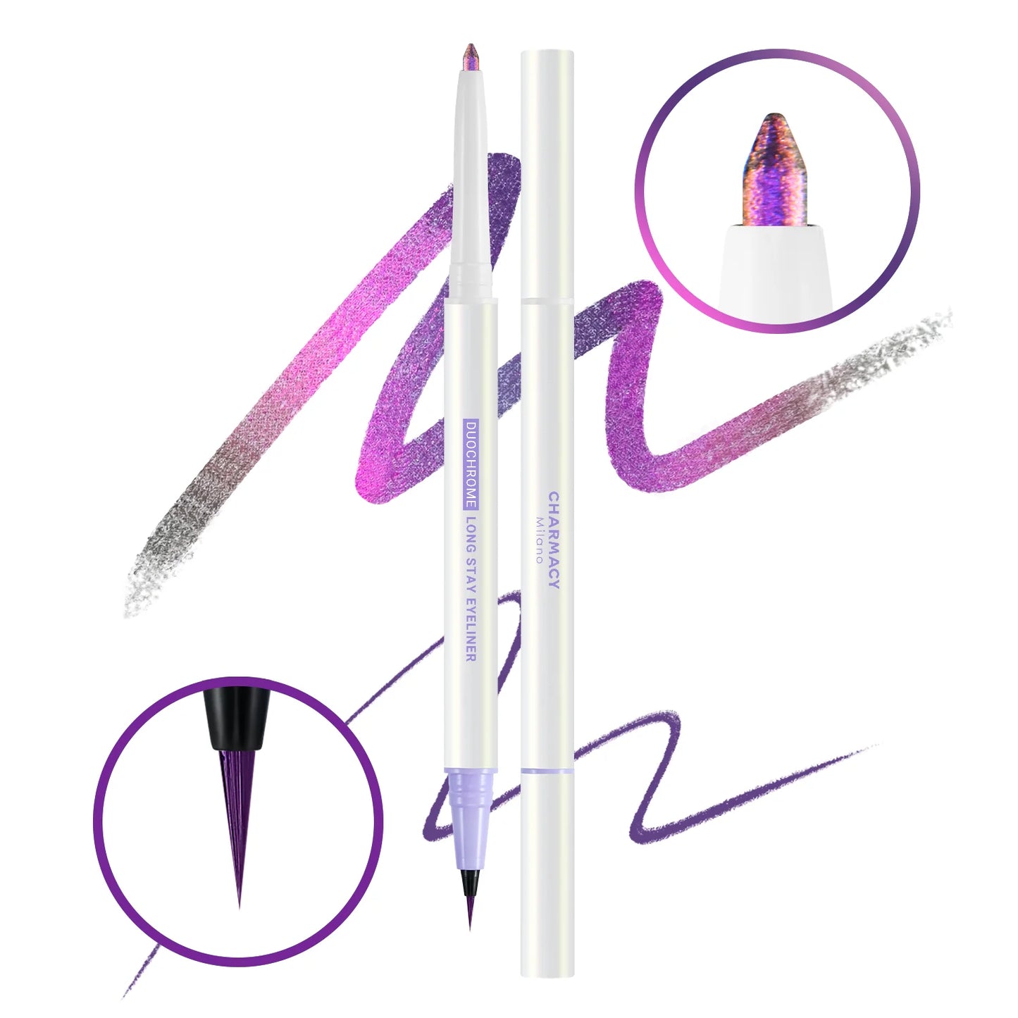 CHARMACY 2-in-1 Duochrome Eyeliner Gel Pencil