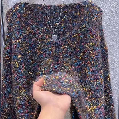 Lazy Wind V-Neck Sweater