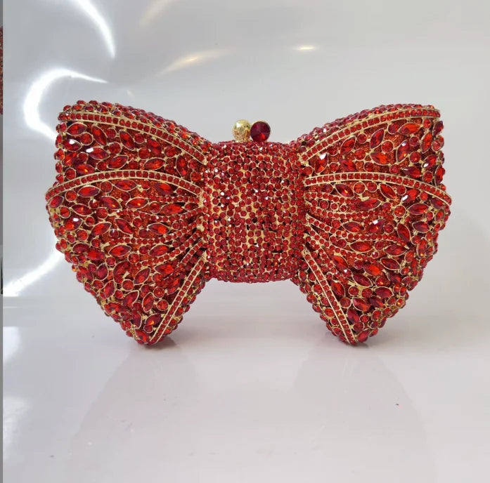 Rhinestone Evening Clutch Purse