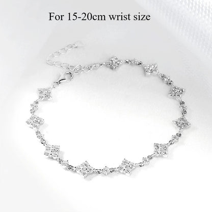 SMYOUE Full Diamond Moissanite Bracelet