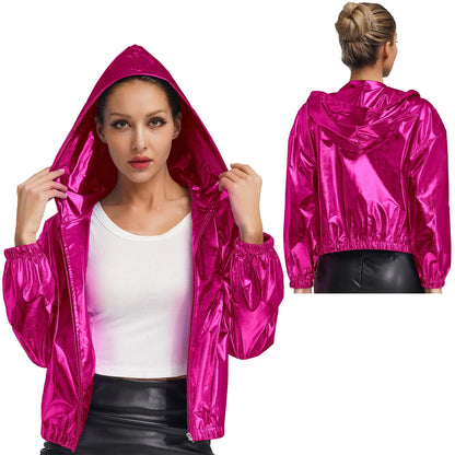 Holographic Zip Jacket