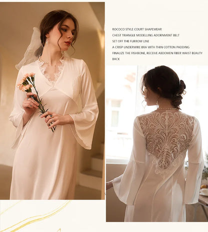 Long Tailing Nightgown