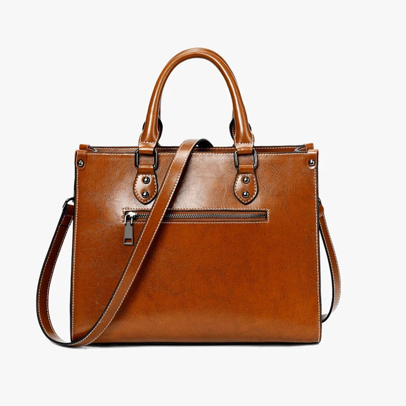 Genuine Leather Tote Bag