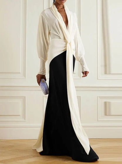 Fashionable Women Pleated Dress
