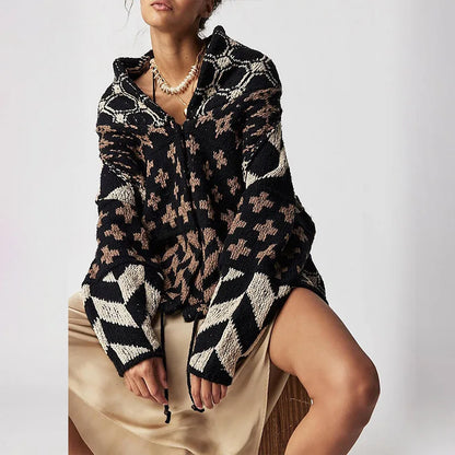 Ethnic Embroidery Sweater