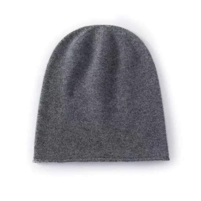 Women’s Knitted Mink Cashmere Hat