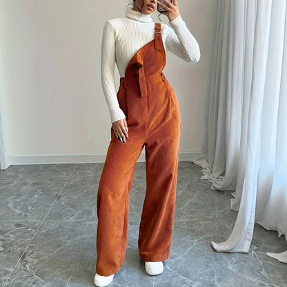 Corduroy Wide Pants