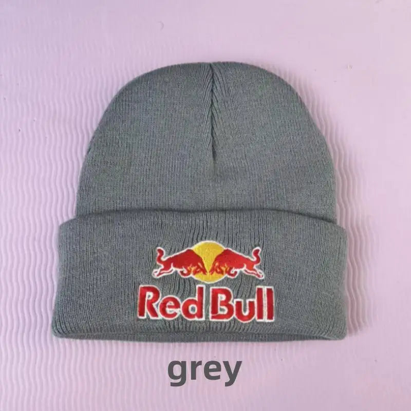 Red Bull Embroidered Knitted Beanie