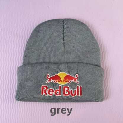 Red Bull Embroidered Knitted Beanie
