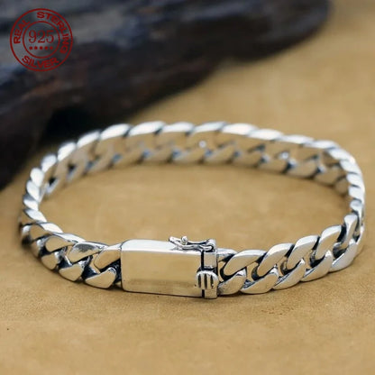 Punk Sterling Silver Bracelet