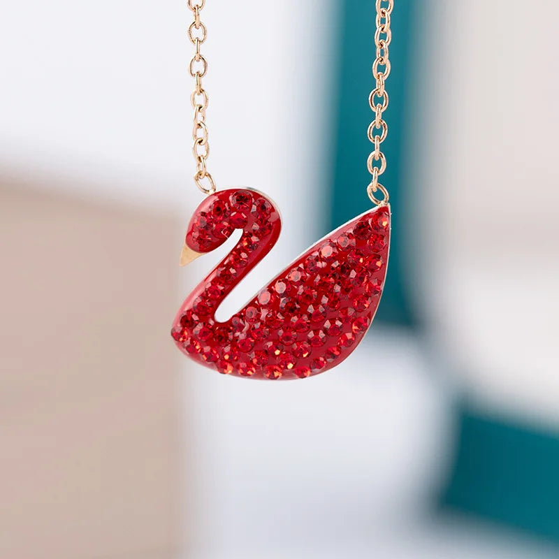 Black Swan Anniversary Necklace