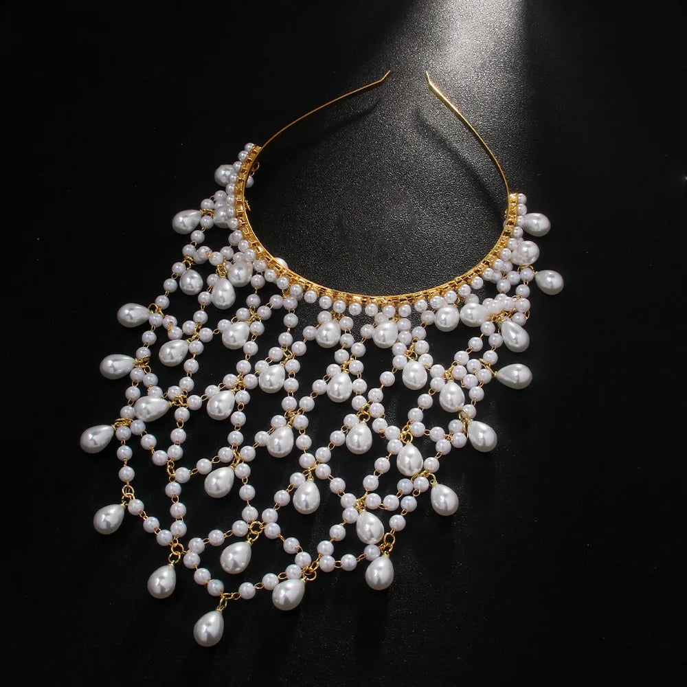 Bohemian Pearl Headband